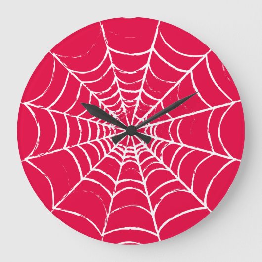 Grande Horloge Ronde Web rose (Recto)