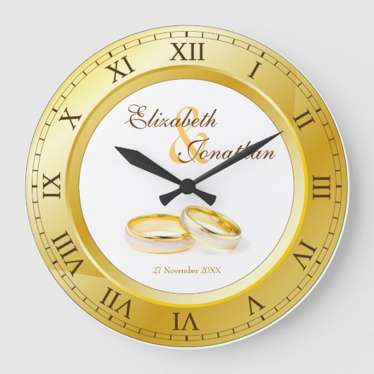 Grande Horloge Ronde Wedding Anniversary Gold (Recto)
