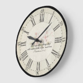 Grande Horloge Ronde Wedding Clock (Angle)