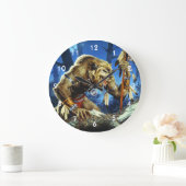 Grande Horloge Ronde Werewolf Shaman (Maison)