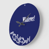 Grande Horloge Ronde Whatever (Angle)