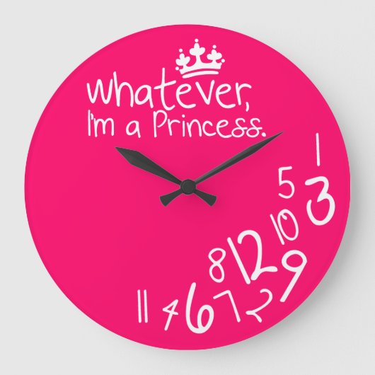 Grande Horloge Ronde Whatever (Recto)