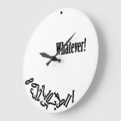 Grande Horloge Ronde Whatever (Angle)