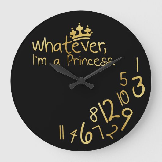 Grande Horloge Ronde Whatever (Recto)