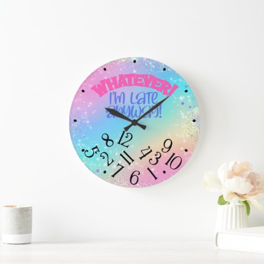 Grande Horloge Ronde Whatever (Maison)