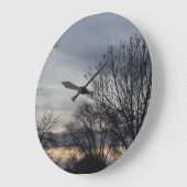 Grande Horloge Ronde Whispers of Winter (Angle)