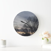 Grande Horloge Ronde Whispers of Winter (Maison)