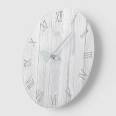 Grande Horloge Ronde White (Angle)