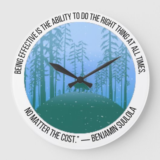 Grande Horloge Ronde White Wolves Guild Clock (Recto)