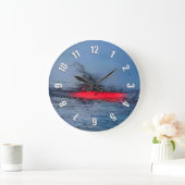 Grande Horloge Ronde Wilderness Kayaker (Maison)
