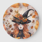 Grande Horloge Ronde Willa La Sorcière (Recto)