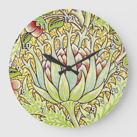 Grande Horloge Ronde William Morris "Artichoke" (Recto)