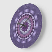 Grande Horloge Ronde Wind Mandala (Angle)