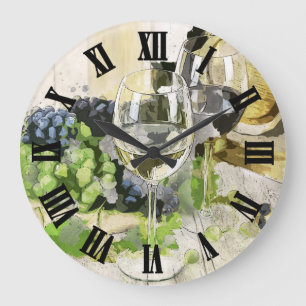 Grande Horloge Ronde Wine Glass