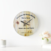 Grande Horloge Ronde Wine Is Bottled Poetry Clock! (Maison)