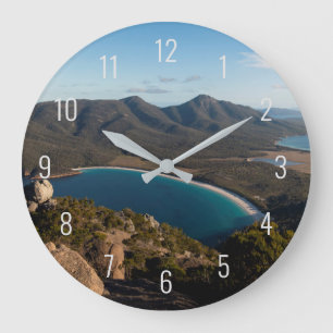 Grande Horloge Ronde Wineglass Bay Tasmania Australie Paysage