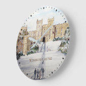 Grande Horloge Ronde Winter at Windsor Castle (Angle)