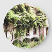 GRANDE HORLOGE RONDE WISTERIA COTTAGE (Recto)