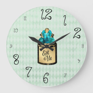 Grande Horloge Ronde Wonderland Alice