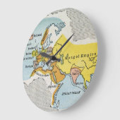 Grande Horloge Ronde WORLD MAP, c1300. (Angle)