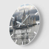 Grande Horloge Ronde Yachts faisant la queue pour la course (Angle)
