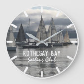 Grande Horloge Ronde Yachts faisant la queue pour la course (Recto)