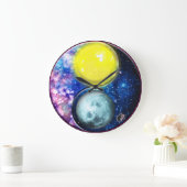 Grande Horloge Ronde Yang-Yin/Sun-Lune (Maison)