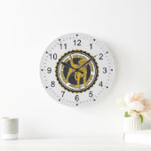 Grande Horloge Ronde Yellow Labrador Retriever (Maison)