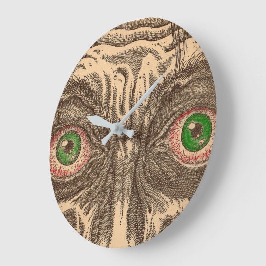 Grande Horloge Ronde yeux (Angle)