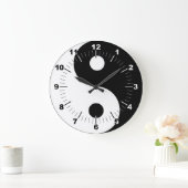 Grande Horloge Ronde Yin Yang (Maison)