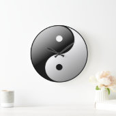 Grande Horloge Ronde Yin Yang (Maison)