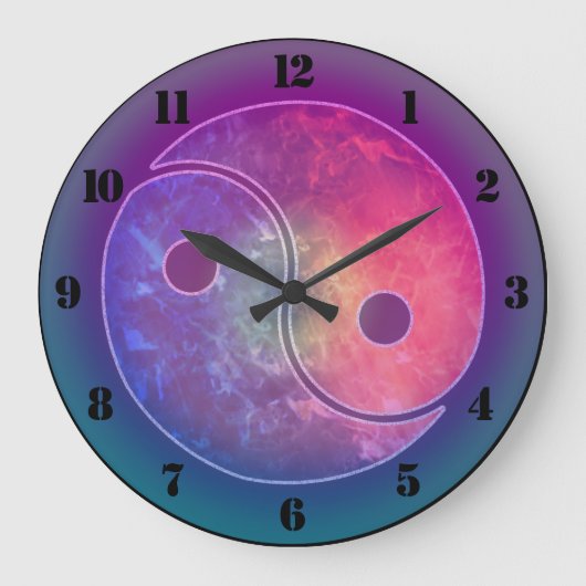 Grande Horloge Ronde Yin Yang (Recto)