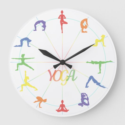 Grande Horloge Ronde Yoga Asana (Recto)