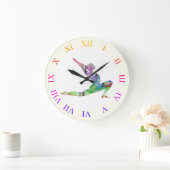 Grande Horloge Ronde Yoga Moment (Maison)