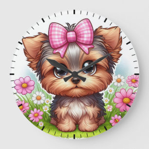 Grande Horloge Ronde Yorkshire pup