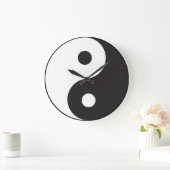 Grande Horloge Ronde Zen Yin Yang (Maison)