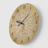 Grande Horloge Ronde Zodiac Clock (Angle)
