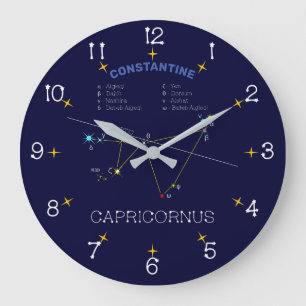 Grande Horloge Ronde Zodiaque Capricornus