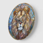 Grande Horloge Ronde Zodiaque - Léon le Lion (Angle)