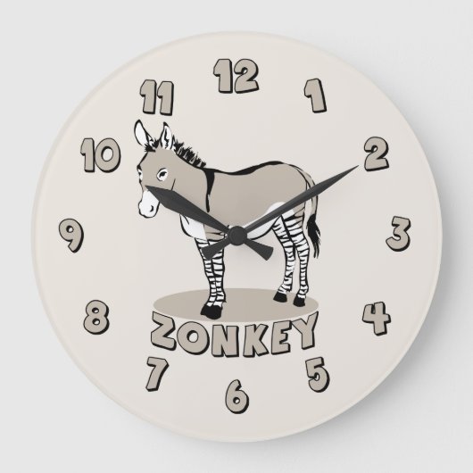 Grande Horloge Ronde Zonkey (Recto)