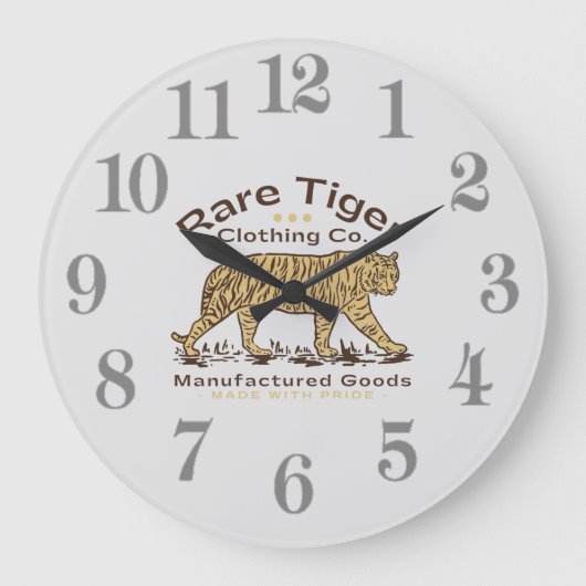Grande horloge tigre (Recto)