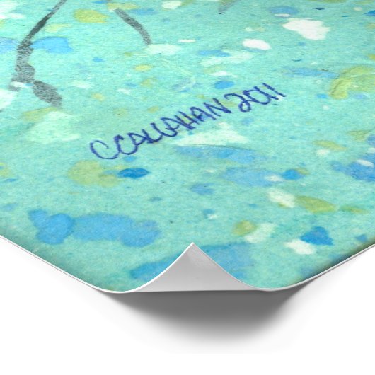 Grande impression Bluebird (Coin)