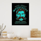 Grande impression de moustache (Cuisine)