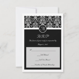 Grande Insigne Mariage Correspondant Petit RSVP