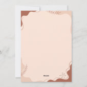 grande invitation à l'ouverture de la boulangerie  (Dos)