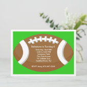 Grande invitation d'anniversaire de enfant du (Debout devant)