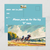 GRANDE INVITATION DE COURSE "D" (Devant / Derrière)