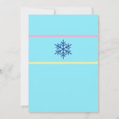 Grande Invitation de la Famille Bake Off | Pastel (Dos)