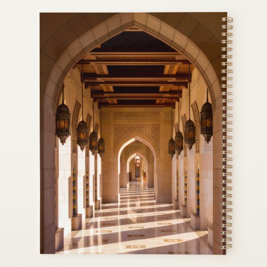 Grande Mosquée Sultan Qaboos à Mascate, Oman (Dos)