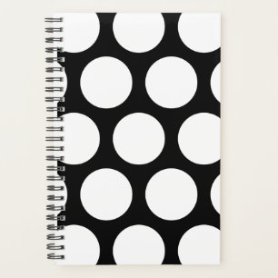 Grande Motif Pois : Noir & Blanc